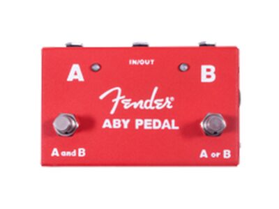 2-Switch ABY Pedal, (Red) | Fender