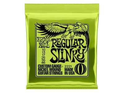 Regular Slinky Elec Guitar Strings - 10-46 | Ernie Ball