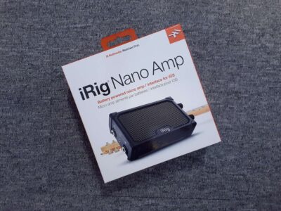 iRig Nano Amp - Battery powered micro amp/interface