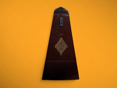 Wittner Metronome Wood Mahogany Gloss w/Bell -Slightly Marked