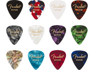 351 Shape, Celluloid Medley, Med (12) | Fender
