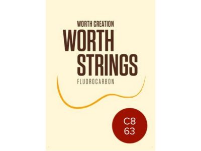 Clear Fluorocarbon 8 String Ukulele Strings C-8 | Worth