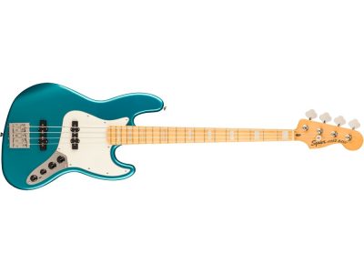 Classic Vibe Active '70s Jazz Bass, Maple Fingerboard, Parchment Pickguard, Ocean Turquoise | Squire