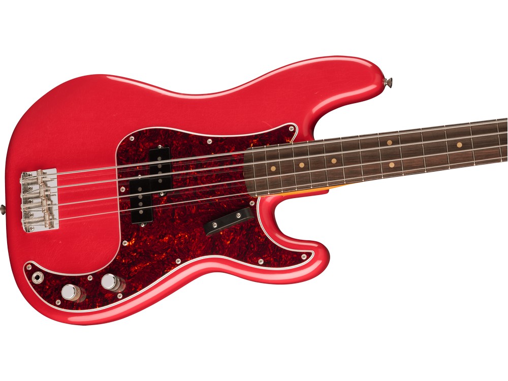 Limited Edition Vintera II Road Worn '60s Precision Bass, Rosewood Fingerboard, Fiesta Red | Fender - Image 3