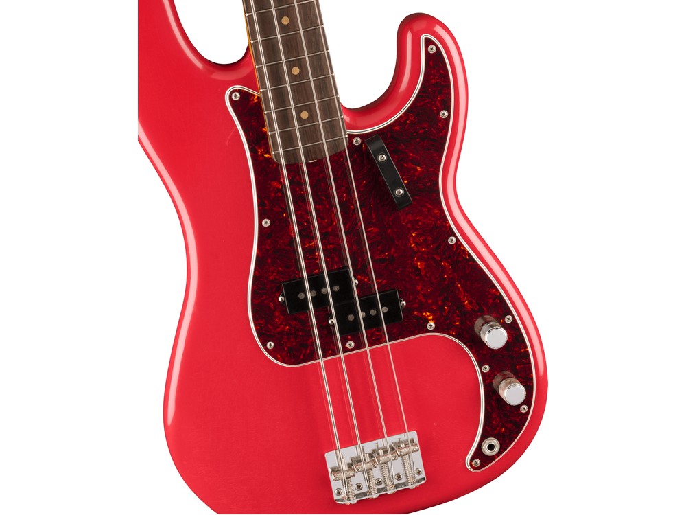 Limited Edition Vintera II Road Worn '60s Precision Bass, Rosewood Fingerboard, Fiesta Red | Fender - Image 4