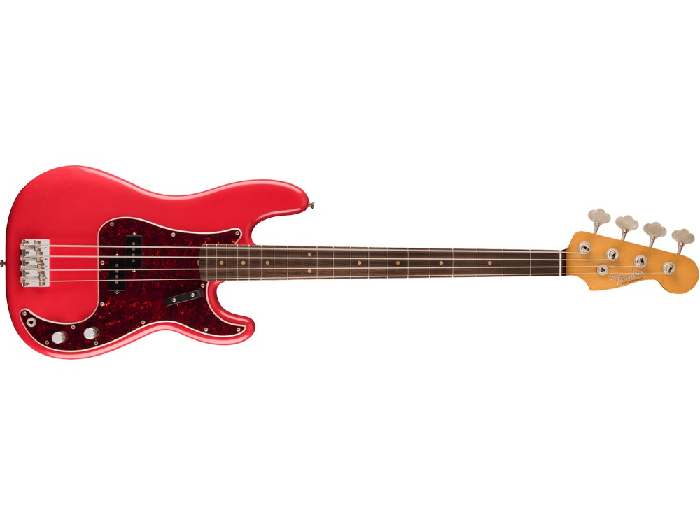 Limited Edition Vintera II Road Worn '60s Precision Bass, Rosewood Fingerboard, Fiesta Red | Fender
