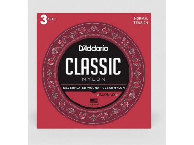 Nylon Student Classical Strings 3-Pack - Normal Tension | Daddario