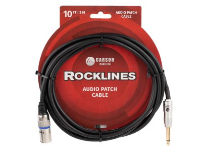 Rock Lines Audio Patch Cable 10ft | Carson