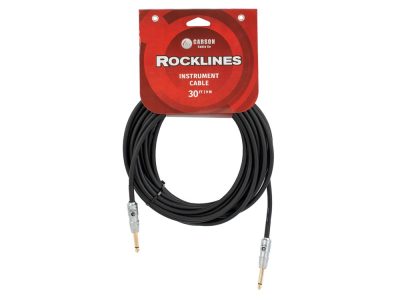 Guitar Cable- Straight to Straight 30ft | Carson Rocklines