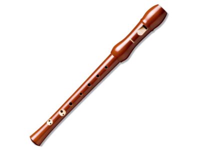 Soprano Recorder C-Descant, Two Piece Wooden with Vinyl Pouch | Hohner