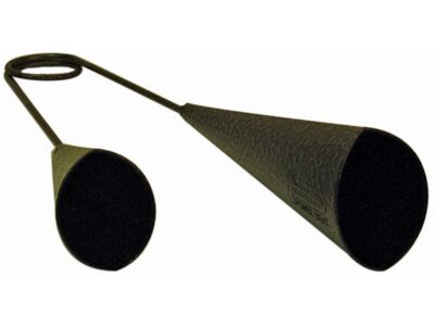 Agogo Bell 2 Piece Black 4 & 7 Inch Bells - Handheld | Powerbeat