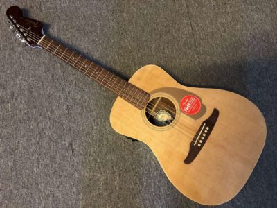 Fender Malibu Player Acoustic Guitar w/pickup - Natural