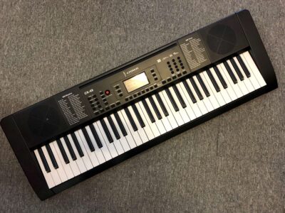 61 Key Multi-Function Electronic Portable Keyboard with MIDI (Black) | Crown