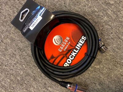 Microphone/Audio Cable XLR (F) to XLR (M) - 10ft/3.04m | CARSON - Rocklines