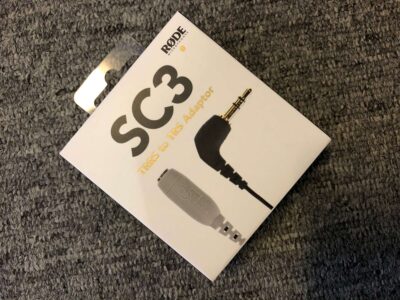 SC3 | 3.5mm TRRS to TRS Adaptor for SmartLav