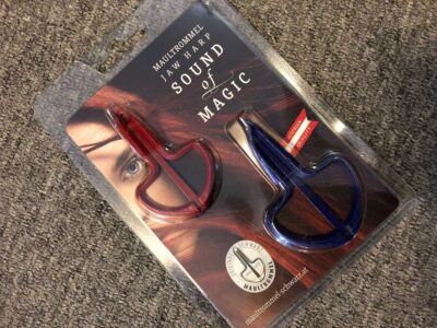 Schwarz Jaw Harp-Fun Harp Duo 8 & 12 - Red & Blue