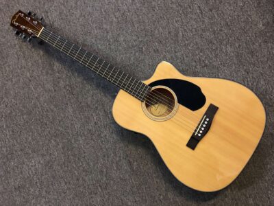 Fender CC-60SCE Concert Cutaway Acoustic Guitar w/pickup | Natural | CC-60SCE