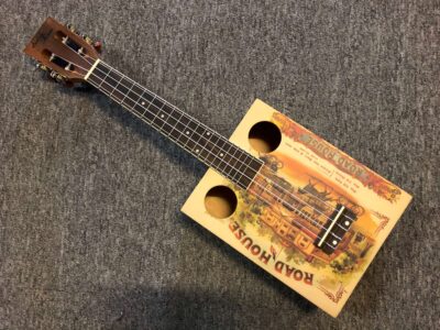 Eddy Finn Cigar Box Concert Uke | Spruce