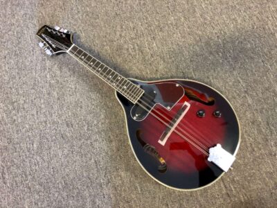 Electric Acoustic Arch Top Red Sunburst Mandolin | BRYDEN