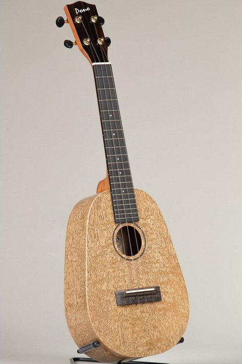 MGCDP Solid Mango Deluxe Pineapple Concert Ukulele | Pono