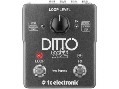 DITTO-X2 - Dual-Button Looper Pedal for Guitarists