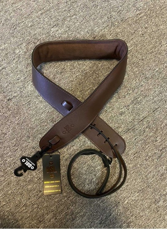 Banjo Strap Saddle Brown/Brown | DSL Straps