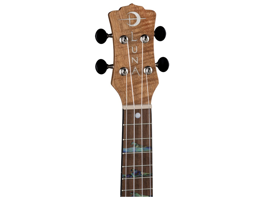 Uke High Tide Exotic Mahogany Soprano with Gigbag | Luna - Image 4