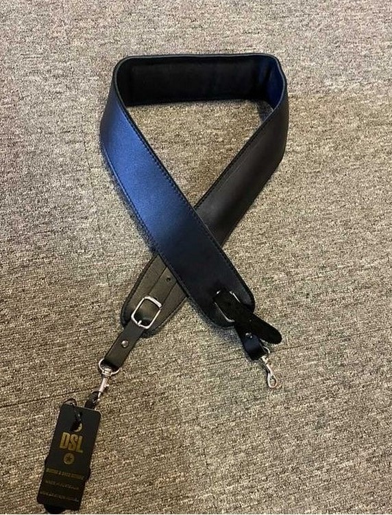 Banjo Strap Black/Black Clip | DSL Strap