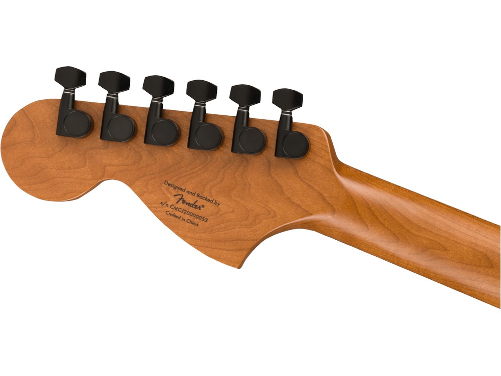 Contemporary Stratocaster® HH FR, Roasted Maple Fingerboard, Black Pickguard, Gunmetal Metallic | Fender - Image 5