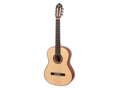 Full Size Solid Top Classical Guitar in Natural Satin | Valencia
