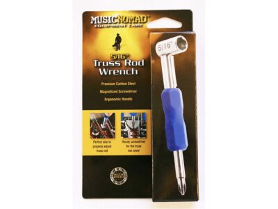Premium 5/16" Truss Rod Wrench with Magnetized Screwdriver | Music Nomad