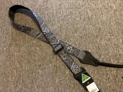 Aboriginal Art Uke Strap - Bush Coconut Dreaming